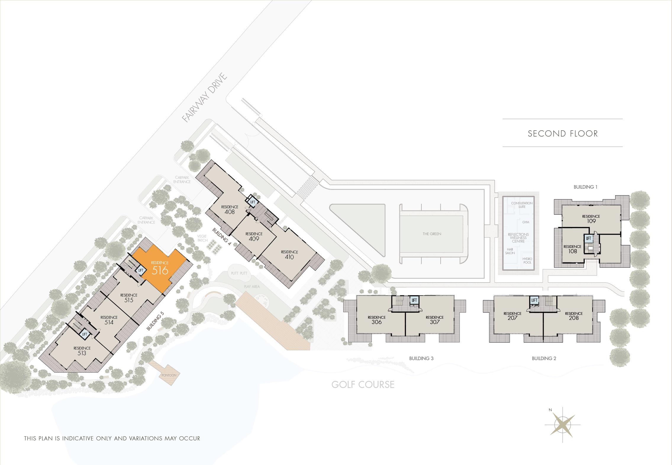 Apartment 516 Cranbrook Residences